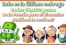 Esta es la última entrega de los $6,200 pesos de la Pensión para el Bienestar | ¿Quiénes la reciben?