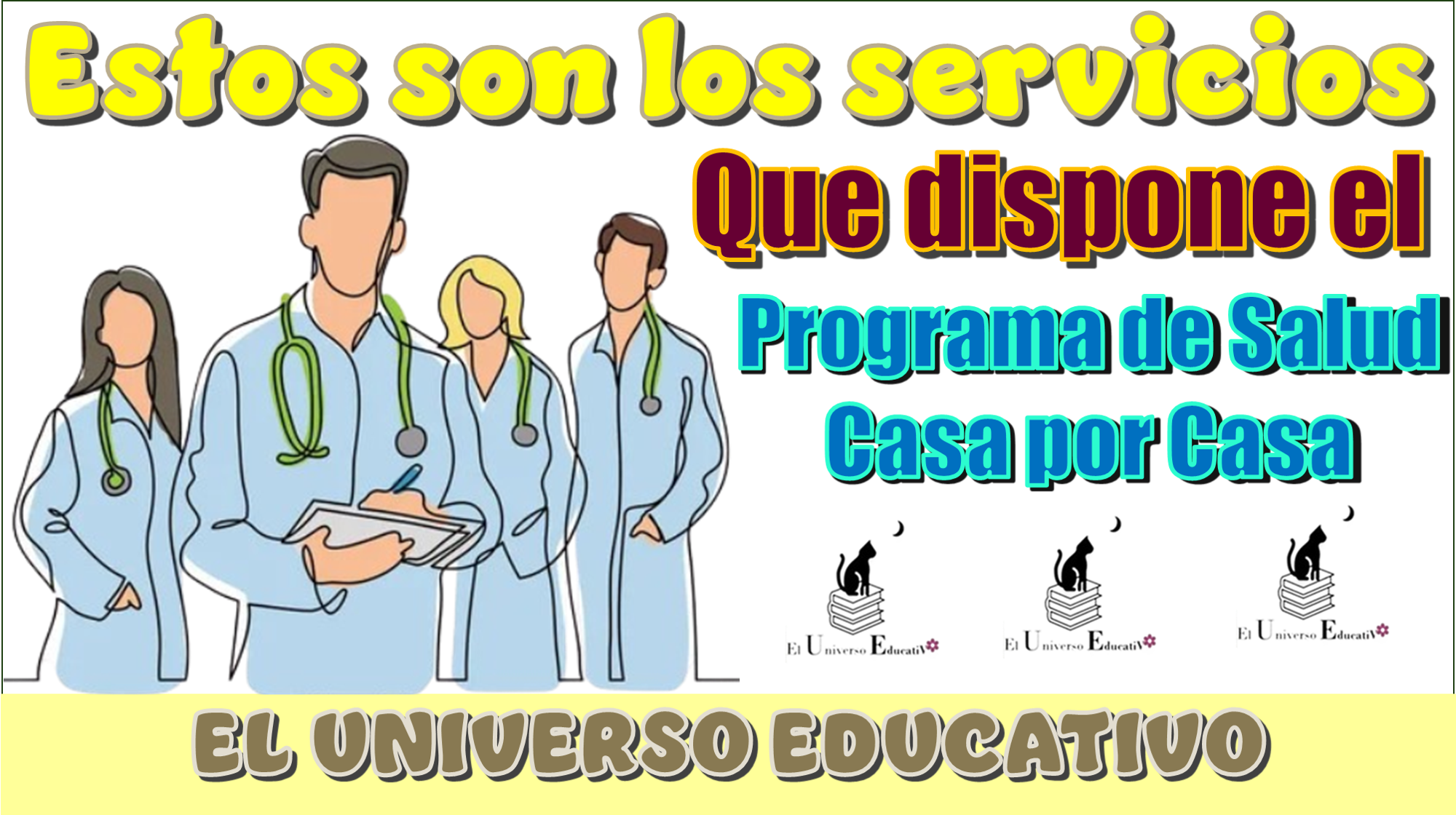 Estos son los servicios que dispone el programa de Salud Casa por Casa