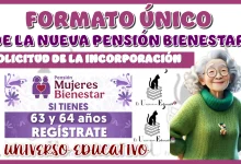 FORMATO ÚNICO DE LA NUEVA PENSIÓN BIENESTAR | SOLICITU DE LA INCORPORACIÓN 