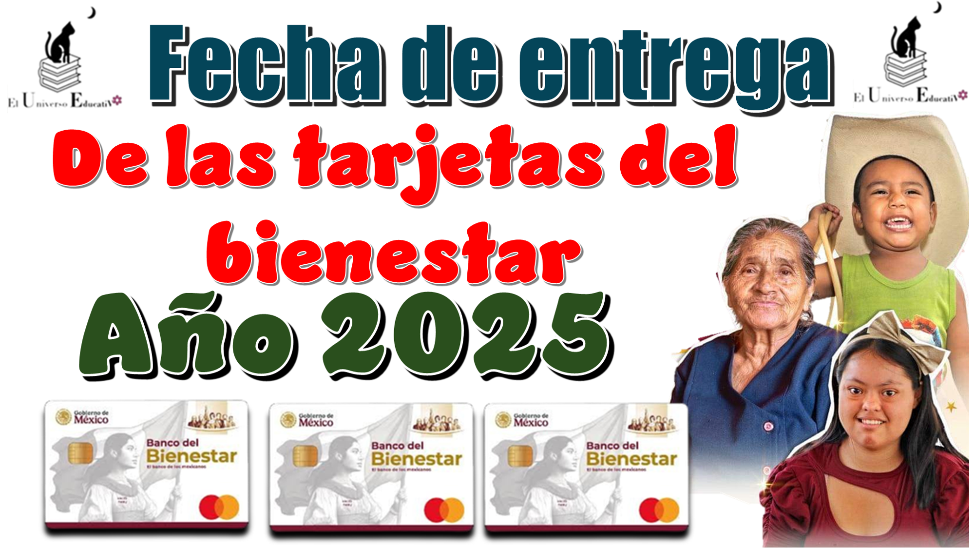 Fecha de entrega de las tarjetas del bienestar | Año 2025