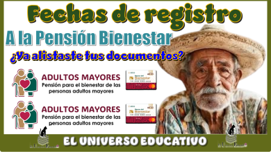 Fechas de registro a la Pensión Bienestar | ¿Ya alistaste tus documentos?