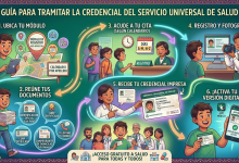 Guía para tramitar la Credencial del Servicio Universal de Salud