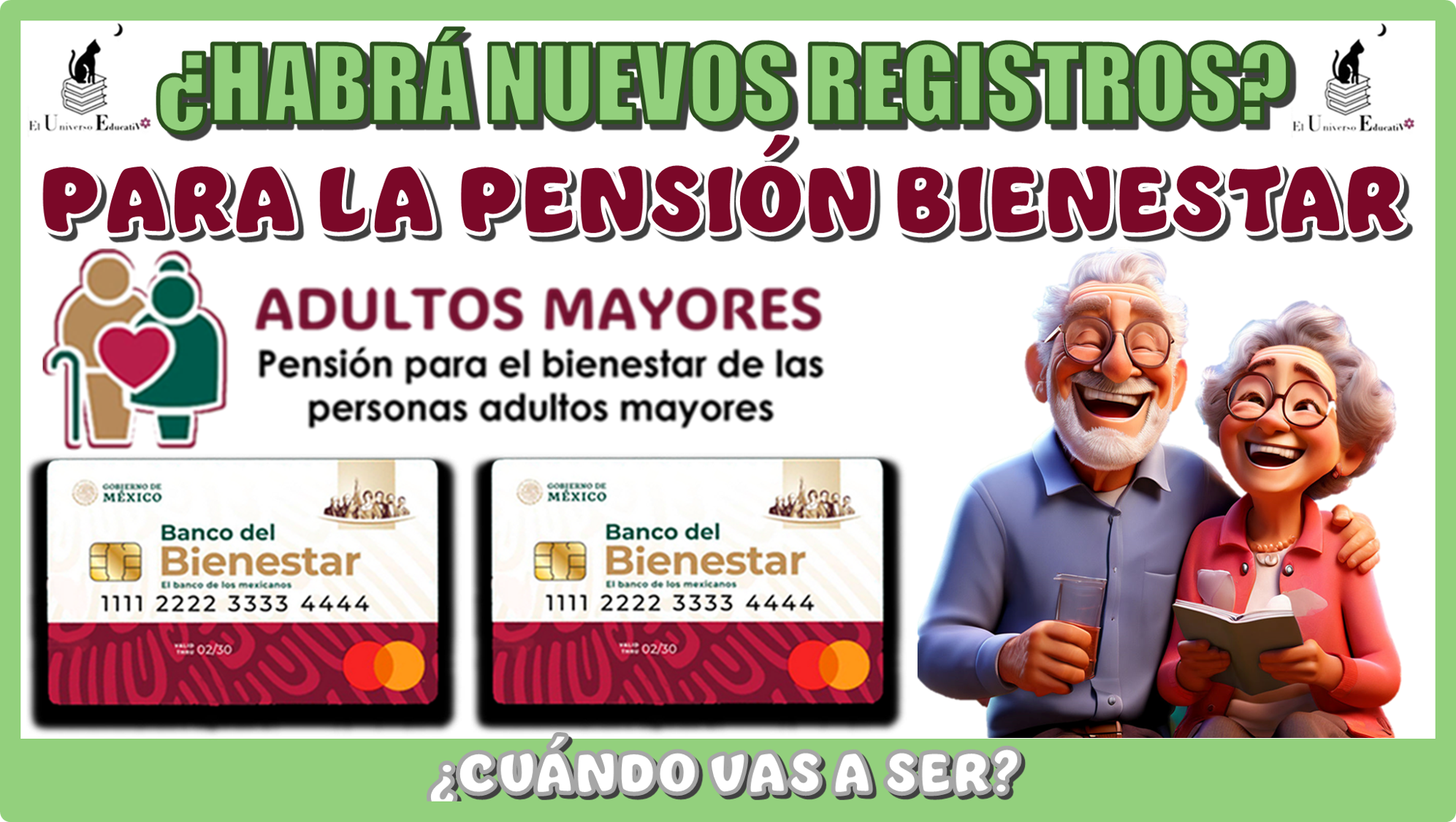 ¿HABRÁ NUEVOS REGISTROS PARA LA PENSIÓN BIENESTAR? | ¿CUÁNDO VAN A SER?