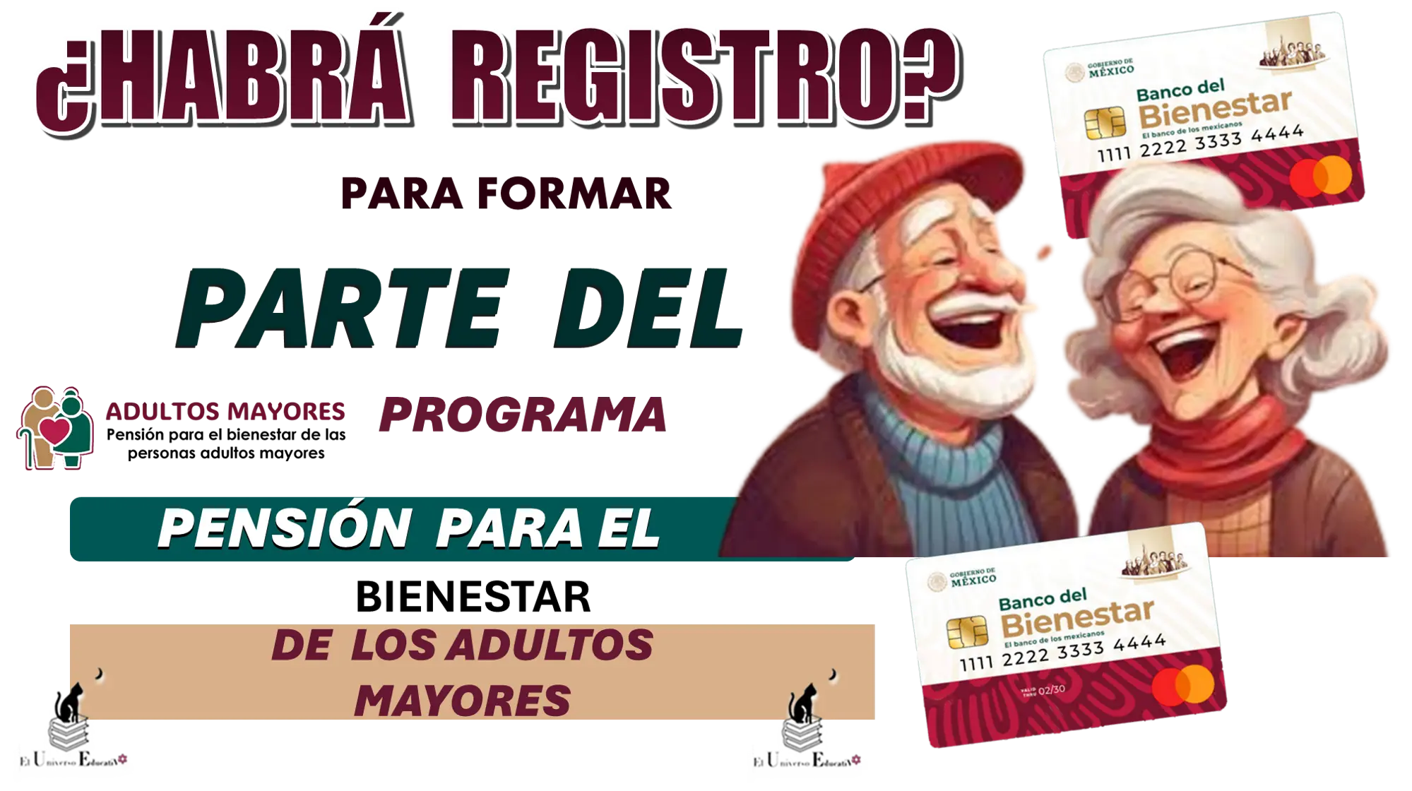 ¿Habrá registro en septiembre para formar parte del programa de la Pensión Bienestar de los Adultos mayores?