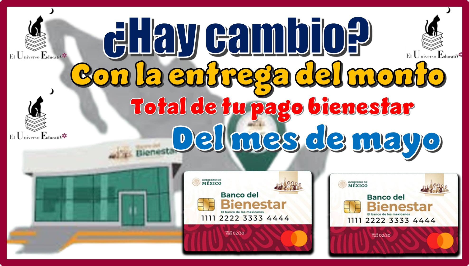 ¿Hay cambio con la entrega del monto total de tu pago bienestar del mes de mayo?