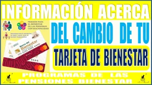 🟢🤑💸💳🚨 LA TITULAR DE LA SECRETARÍA DE BIENESTAR HA DADO A CONOCER LA INFORMACIÓN ACERCA DE EL CAMBIO DE LAS TARJETAS DE BIENESTAR PARA TODOS LOS BENEFICIARIOS DE LOS PROGRAMAS DE LAS PENSIONES BIENESTAR 🟢🤑💸💳🚨