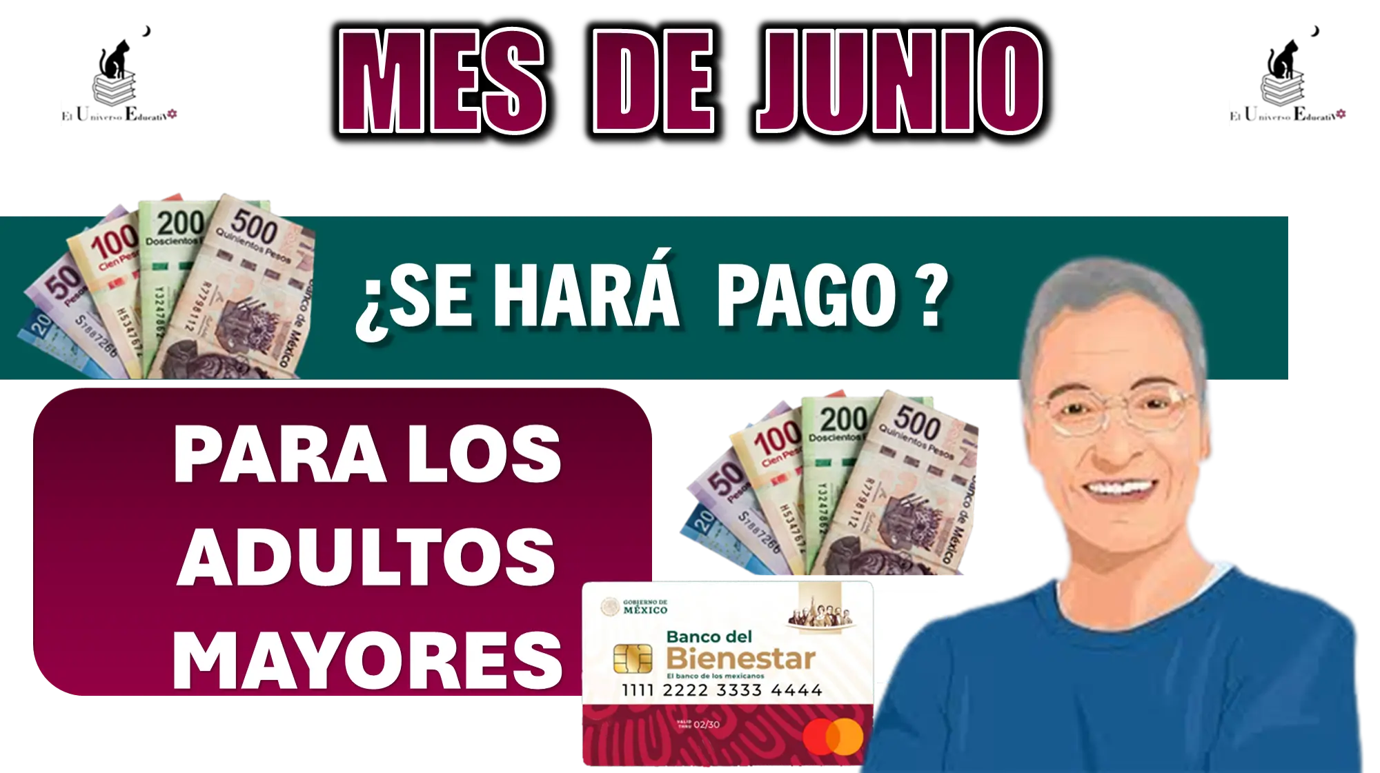 MES DE JUNIO | ¿SE HARÁ PAGO PARA LOS ADULTOS MAYORES?