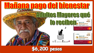 Mañana pago del bienestar | Adultos Mayores qué lo reciben