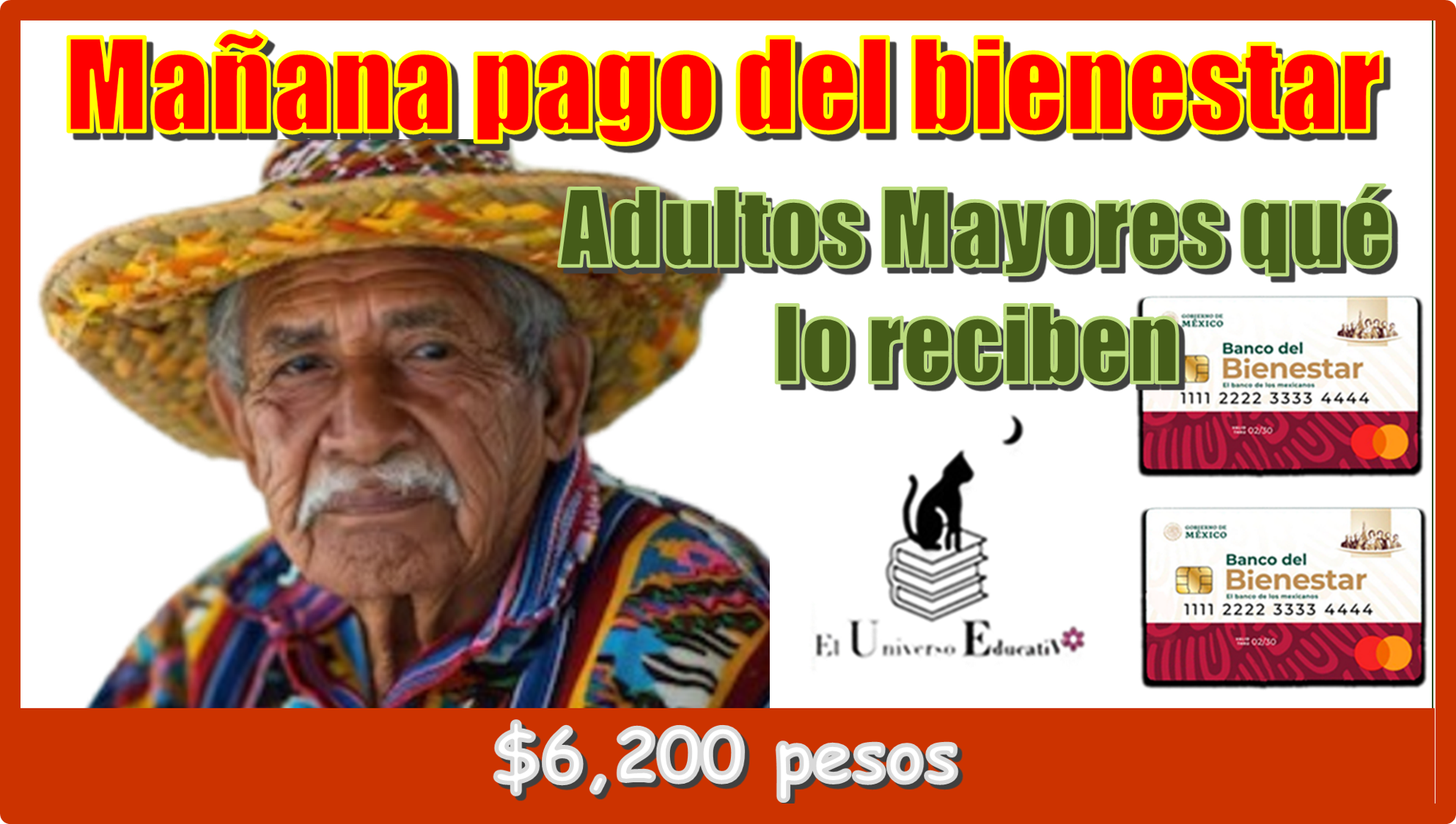 Mañana pago del bienestar | Adultos Mayores qué lo reciben