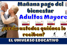 Mañana pago del bienestar | Adultos Mayores ¿serán ustedes quiénes lo reciben?