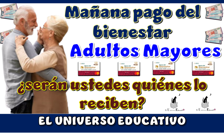 Mañana pago del bienestar | Adultos Mayores ¿serán ustedes quiénes lo reciben?