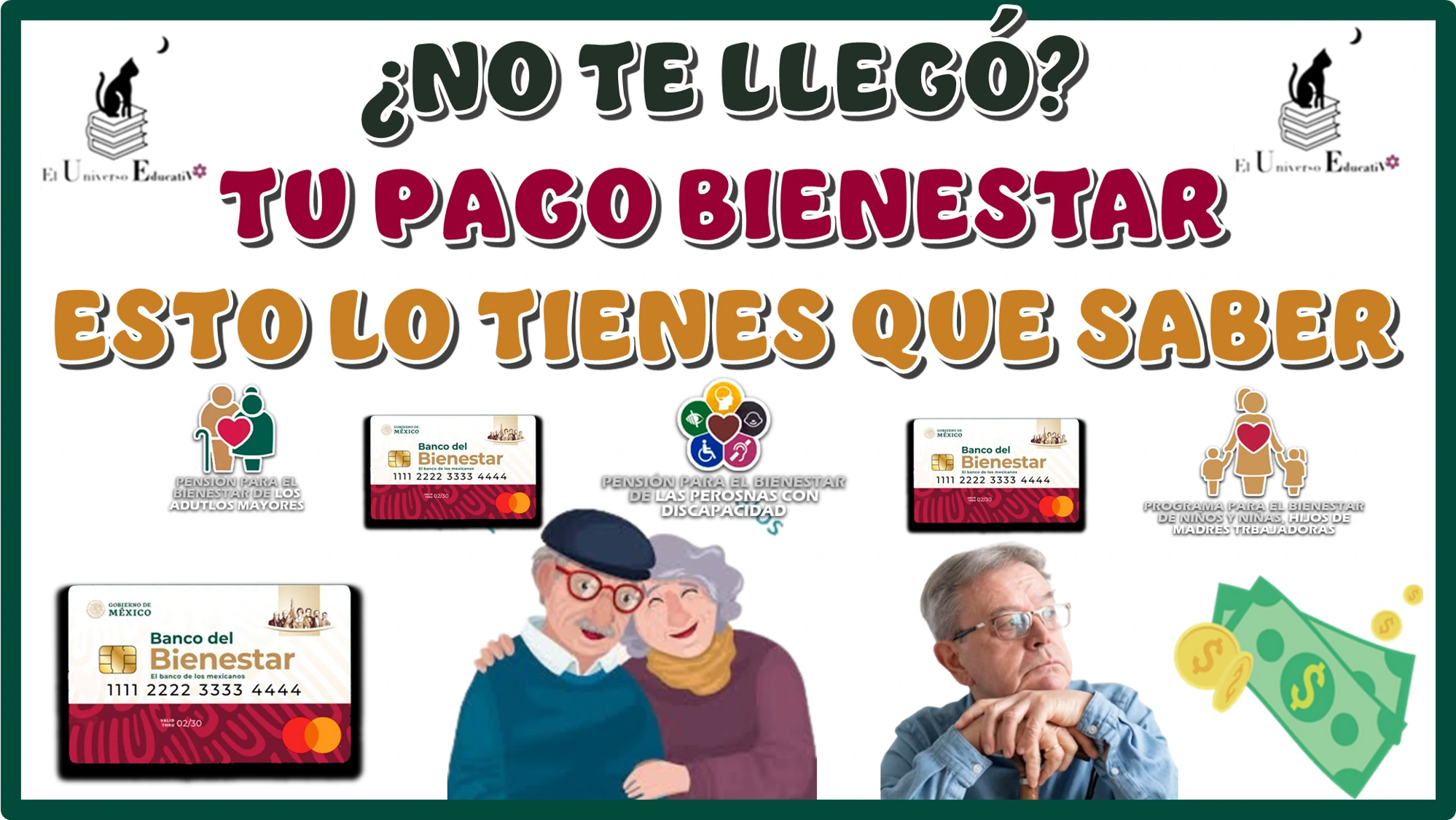 ¿NO TE LLEGÓ TU PAGO BIENESTAR?...ESTO ES LO QUE TIENES QUÉ HACER 