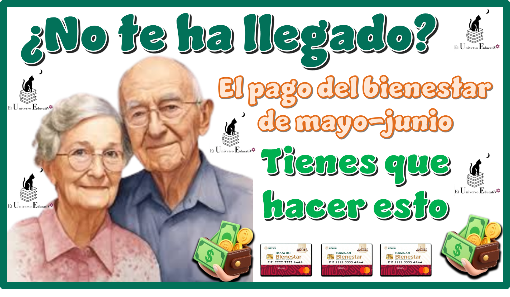 ¿No te ha llegado el pago del bienestar de mayo-junio?...Tienes que hacer esto
