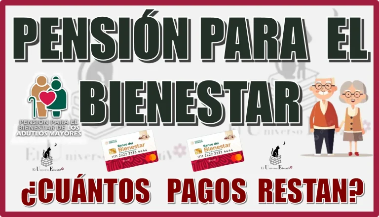 PENSIÓN PARA EL BIENESTAR DE LOS ADULTOS MAYORES, ¿CUÁNTOS PAGO RESTAN EN ESTE AÑO? 