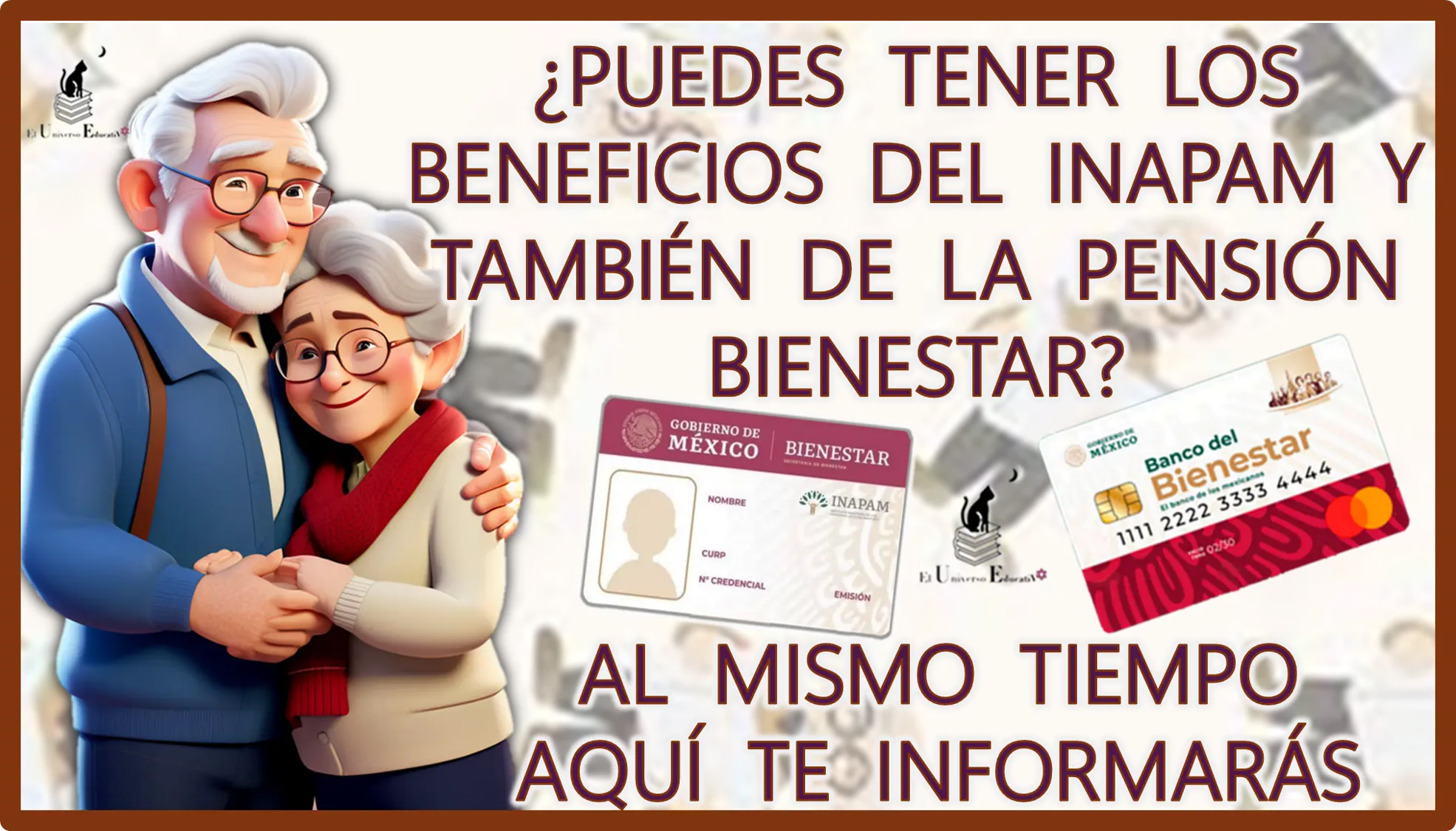 ¿PUEDES TENER LOS BENEFICIOS DEL INAPAM Y TAMBIÉN DE LA PENSIÓN BIENESTAR AL MISMO TIEMPO? | AQUÍ TE INFORMARÁS 