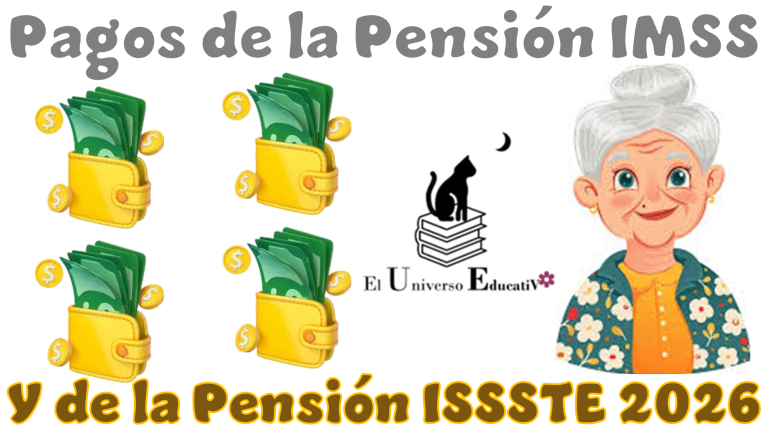 ≫ Pagos de la Pensión IMSS y de la Pensión ISSSTE 2026 ️【 junio 2026】
