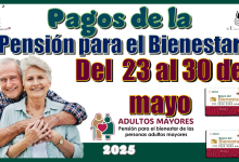 Pagos de la Pensión para el Bienestar | Del 23 al 30 de mayo 2025