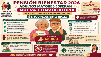 Pensión Bienestar 2026: adultos mayores esperan nueva convocatoria para incorporarse al apoyo de 6,400 pesos bimestrales