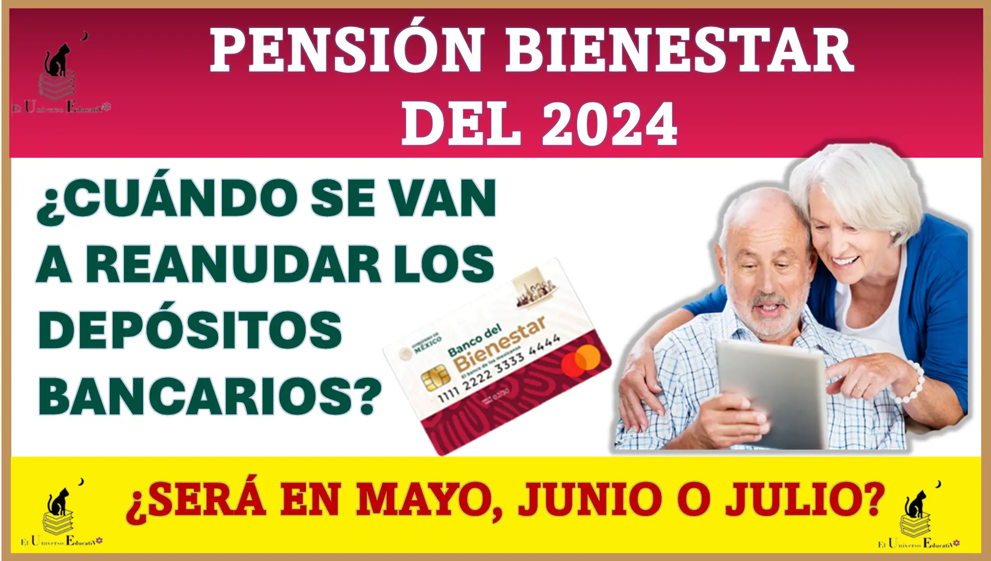 Pensión Bienestar del 2024: ¿Cuándo se van a reanudar los depósitos bancarios de $6,000 pesos?, ¿será en mayo, junio, o julio? 