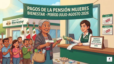 Pensión Mujeres Bienestar - Estimado Julio-Agosto 2026