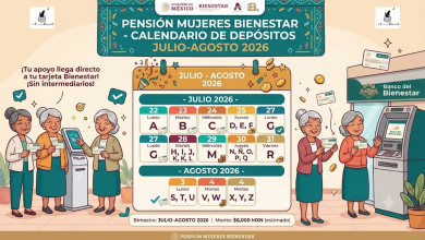 Pensión Mujeres Bienestar: este sería el posible calendario de depósitos para el bimestre julio-agosto de 2026