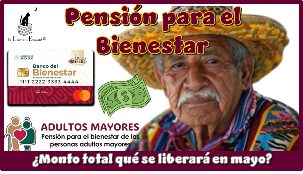 Pensión para el Bienestar | ¿Monto total qué se liberará en mayo?