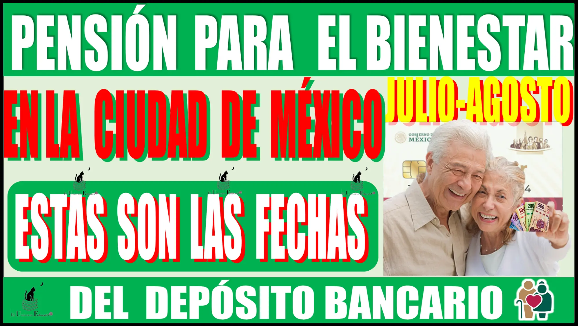 Pensión para el Bienestar en la Ciudad de México: estas son las fechas del depósito bancario del bimestre julio-agosto 2024.