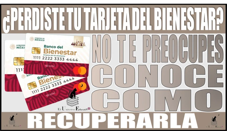 📢👀💳💳🚨 ¿Perdiste tu Tarjeta del Bienestar?, No te preocupes, aquí vas a conocer cómo recuperarla 📢👀💳💳🚨