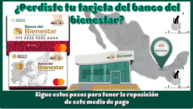 ¿Perdiste tu tarjeta del banco del bienestar?...Sigue estos pasos para tener la reposición de este medio de pago 