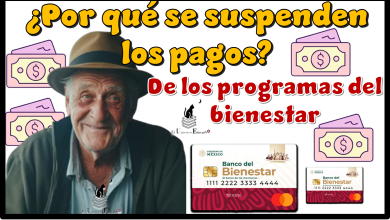 Por qué se suspenden los pagos de los programas del bienestar