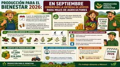 Producción para el Bienestar 2026: en septiembre comenzará la entrega de apoyos para miles de agricultores