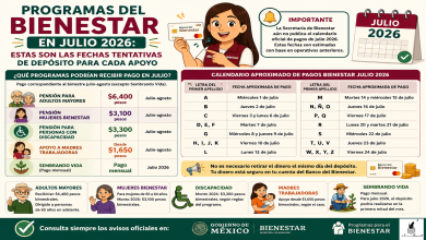 Programas del Bienestar en julio 2026: estas son las fechas tentativas de depósito para cada apoyo