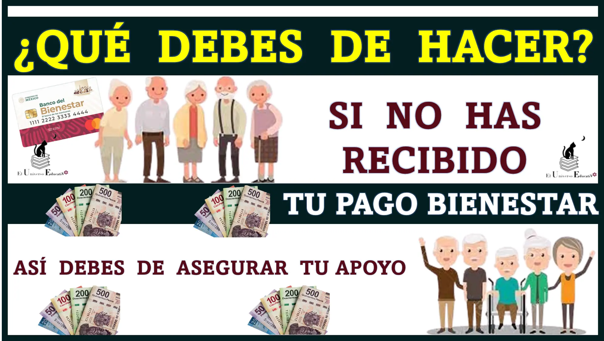 ¿QUÉ  DEBES HACER SI NO HAS RECIBIDO TU PAGO BIENESTAR? | ASÍ DEBES DE ASEGURAR TU APOYO ECONÓMICO 