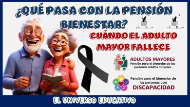 ¿QUÉ PASA CON LA PENSIÓN BIENESTAR CUÁNDO EL ADULTO MAYOR FALLECE?