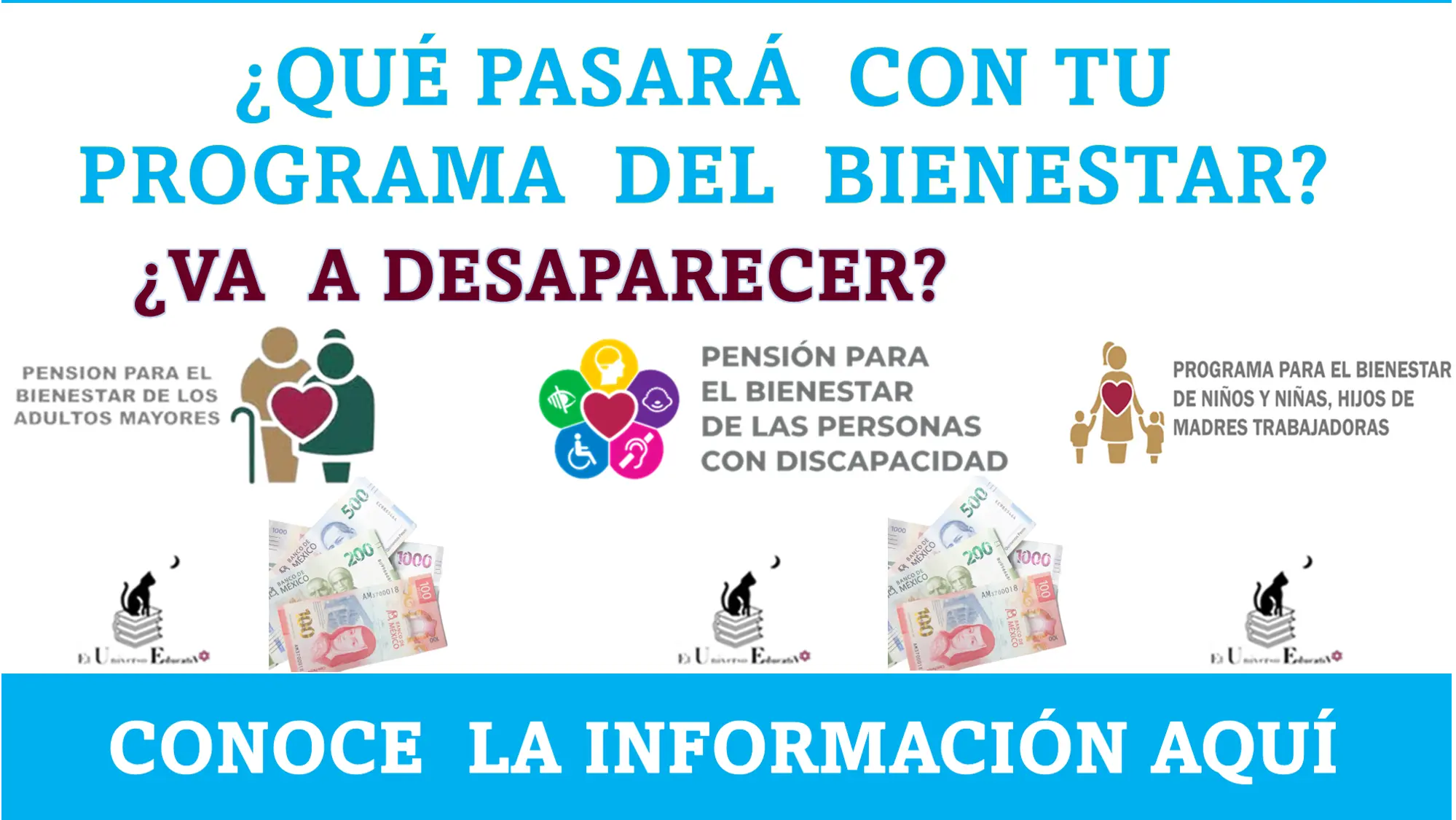 ¿QUÉ PASARÁ CON TU PROGRAMA DEL BIENESTAR? ¿VA A DESAPARECER? | CONOCE LA INFORMACIÓN