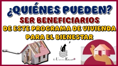 ¿QUIÉNES PUEDEN SER BENEFICIARIOS DE ESTE PROGRAMA DE VIVIENDA PARA EL BIENESTAR? 