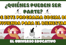 QUIÉNES PUEDEN SER PARTE DE ESTE PROGRAMA SOCIAL DE VIVIENDA PARA EL BIENESTAR