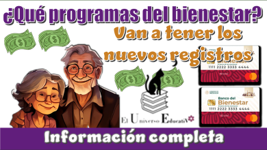 ¿Qué programas del bienestar van a tener los nuevos registros?...Información completa 