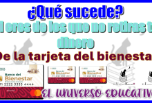 ¿Qué sucede si eres de los que no retiras tu dinero de la tarjeta del bienestar?