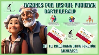 RAZONES POR LAS QUE PUDIERAN DARTE DE BAJA DE TU PROGRAMA DE LA PENSIÓN BIENESTAR 