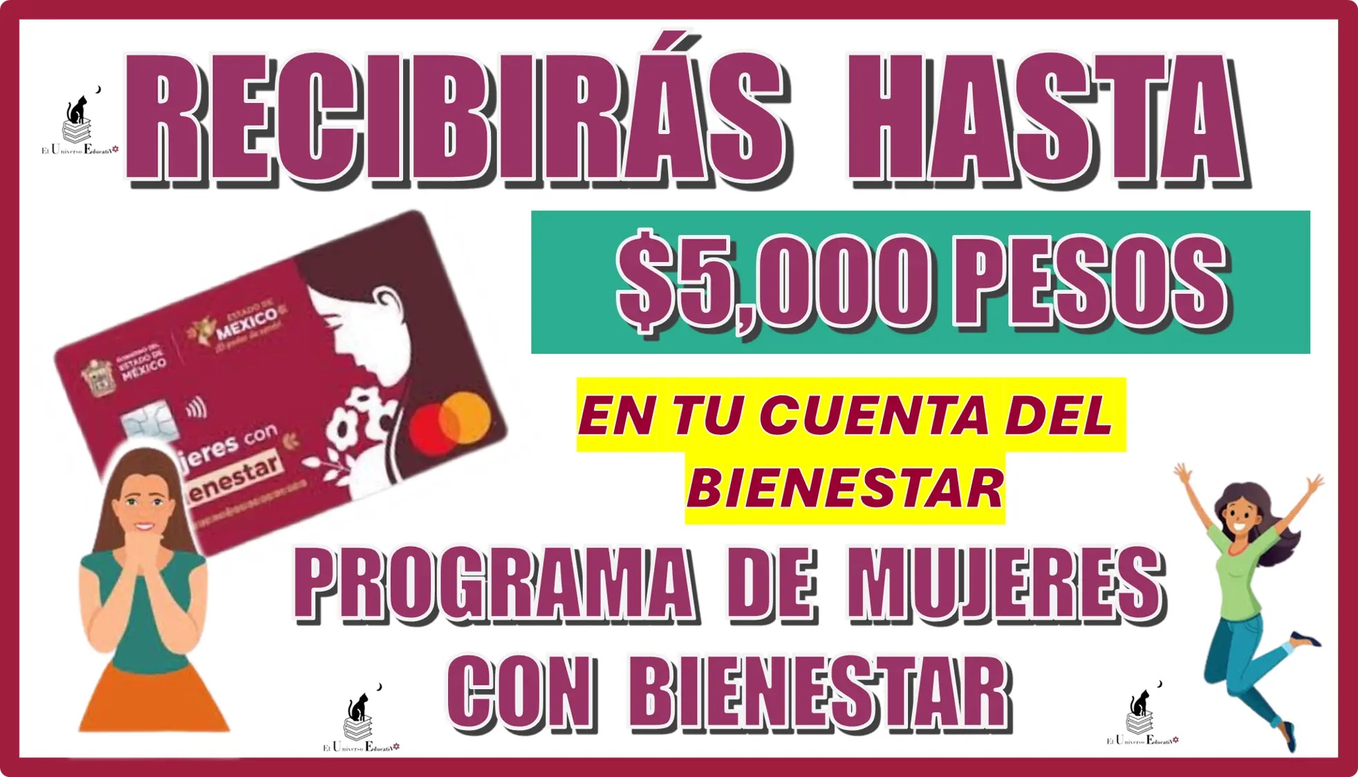 RECIBIRÁS HASTA $5,000 PESOS DE TU PROGRAMA DE MUJERES CON BIENESTAR DE ESTE AÑO 2024 