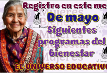 Registro en este mes de pago: siguientes programas del bienestar 