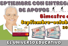 SEPTIEMRBE CON ENTREGA DE APOYOS | bimestre de septiembre-octubre 2025