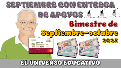 SEPTIEMRBE CON ENTREGA DE APOYOS | bimestre de septiembre-octubre 2025