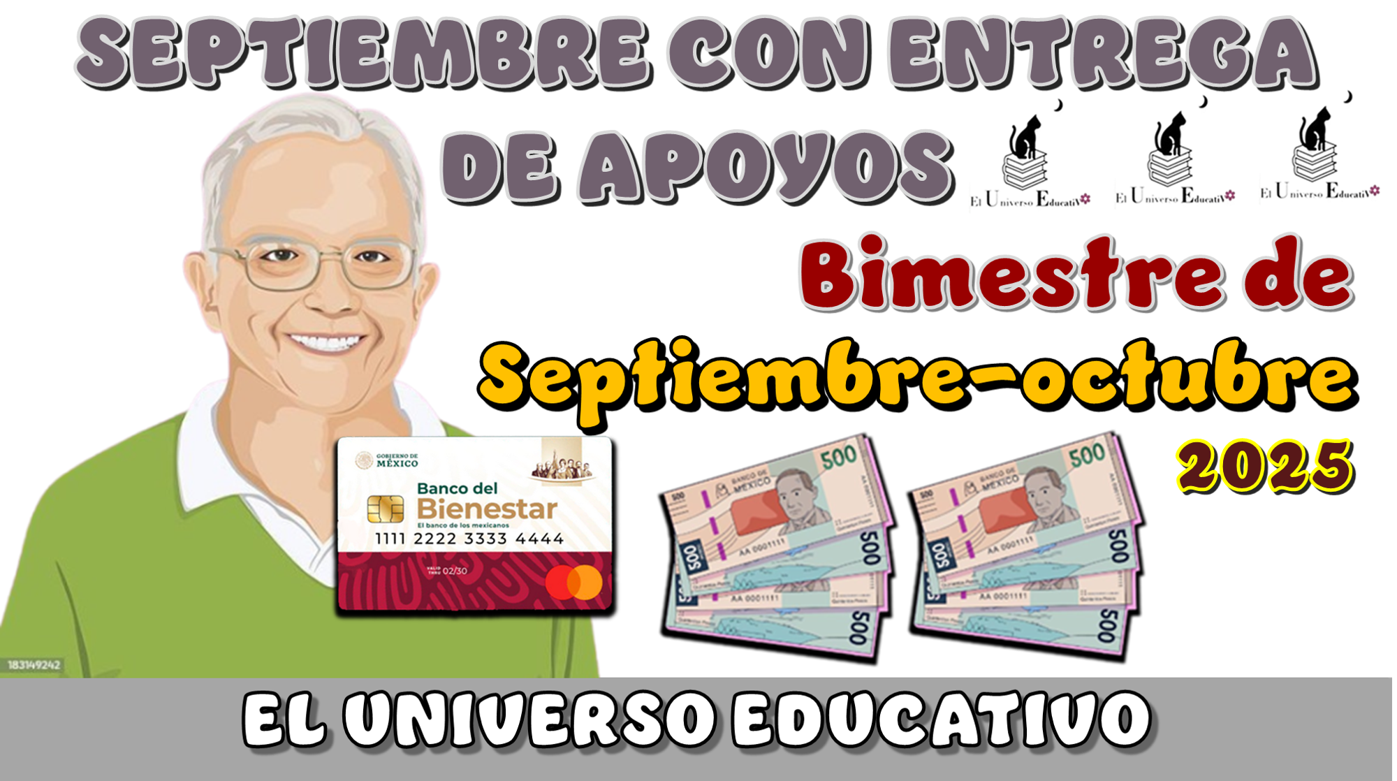 SEPTIEMRBE CON ENTREGA DE APOYOS | bimestre de septiembre-octubre 2025