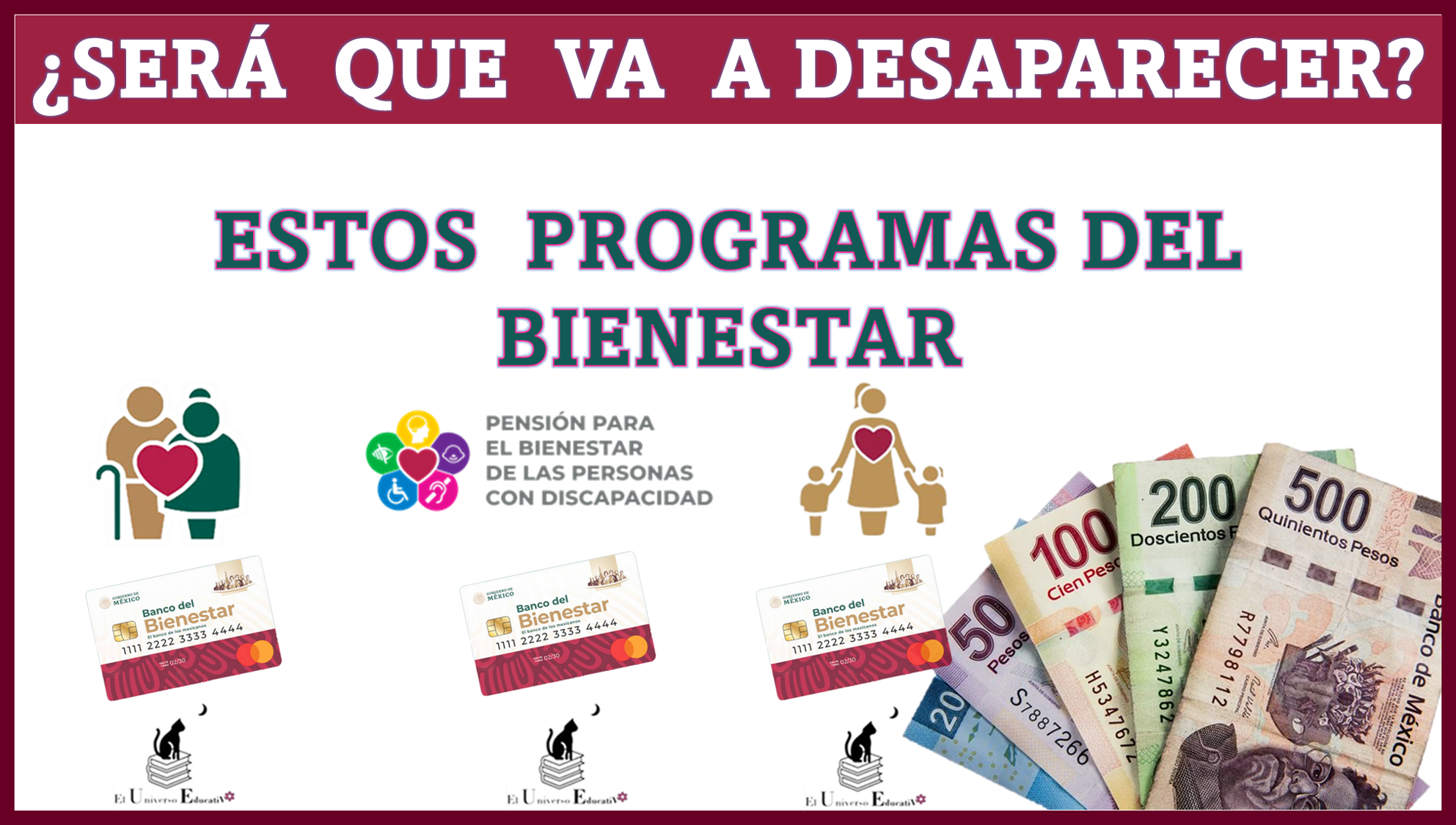 ¿SERÁ QUE VA A DESAPARECER ESTOS PROGRAMAS DEL BIENESTAR? | TE PREOCUPA ESTO | INFÓRMATE AQUÍ 