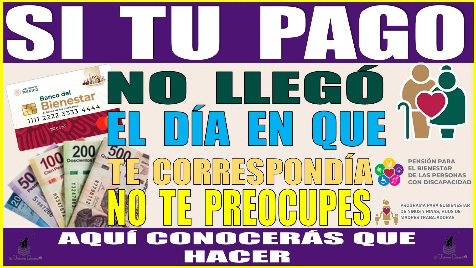 SI TU PAGO NO LLEGÓ EL DÍA EN QUE TE CORRESPONDÍA, NO TE PREOCUPES AQUÍ CONOCERÁS QUE DEBES HACER PARA RESOLVER ESTA SITUACIÓN