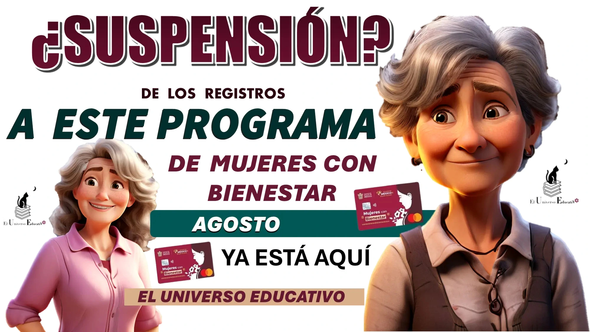 ¿SUSPENSIÓN DE LOS REGISTROS A ESTE PROGRAMA DE MUJERES CON BIENESTAR? | AGOSTO YA ESTÁ AQUÍ 