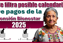 Se filtra posible calendario de pagos de la Pensión Bienestar 2025 