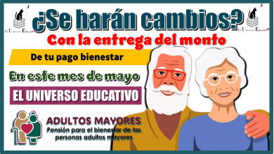 ¿Se harán cambios con la entrega del monto total de tu pago bienestar en este mes de mayo?
